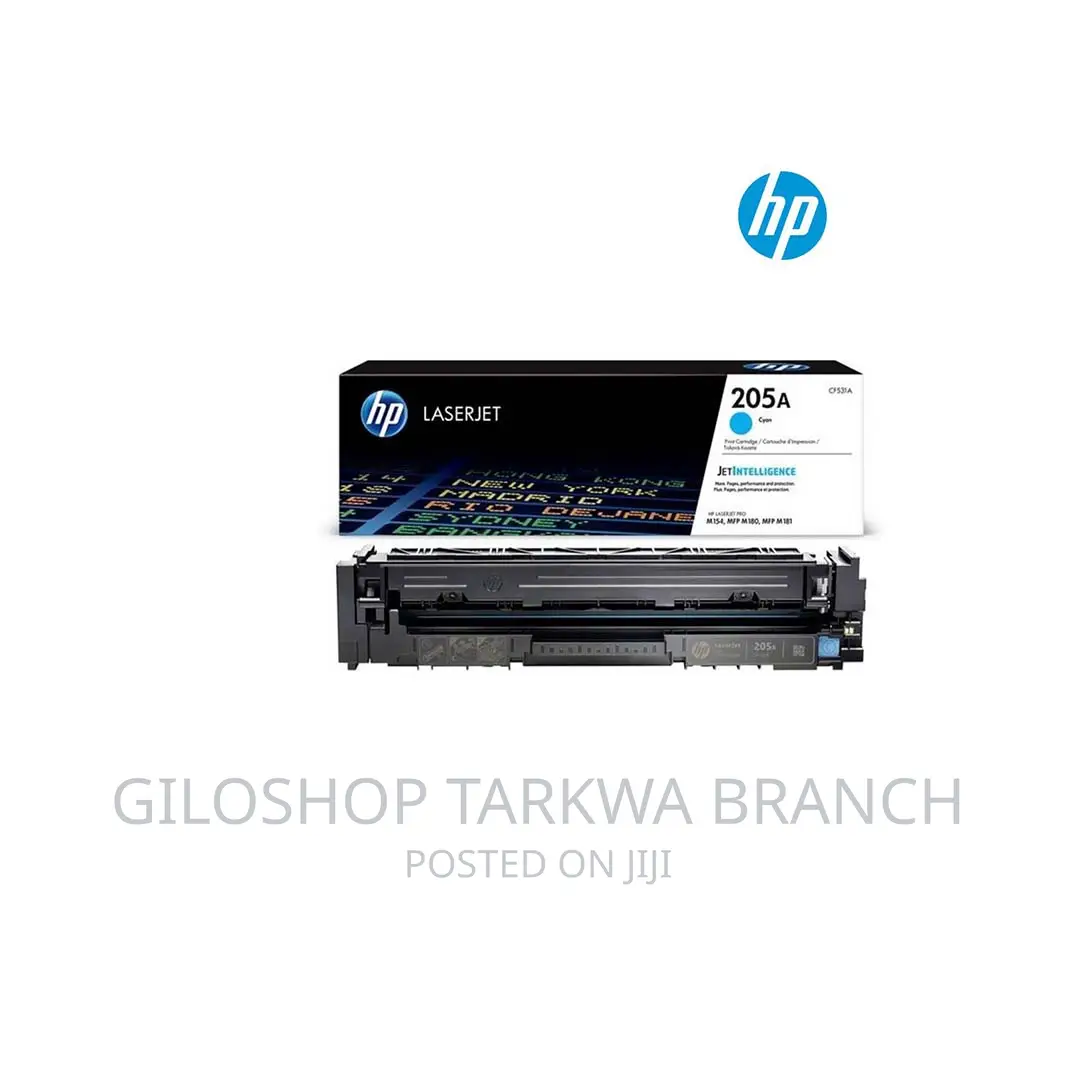 Hp 205a Laserjet Toner Cartridge Cyan