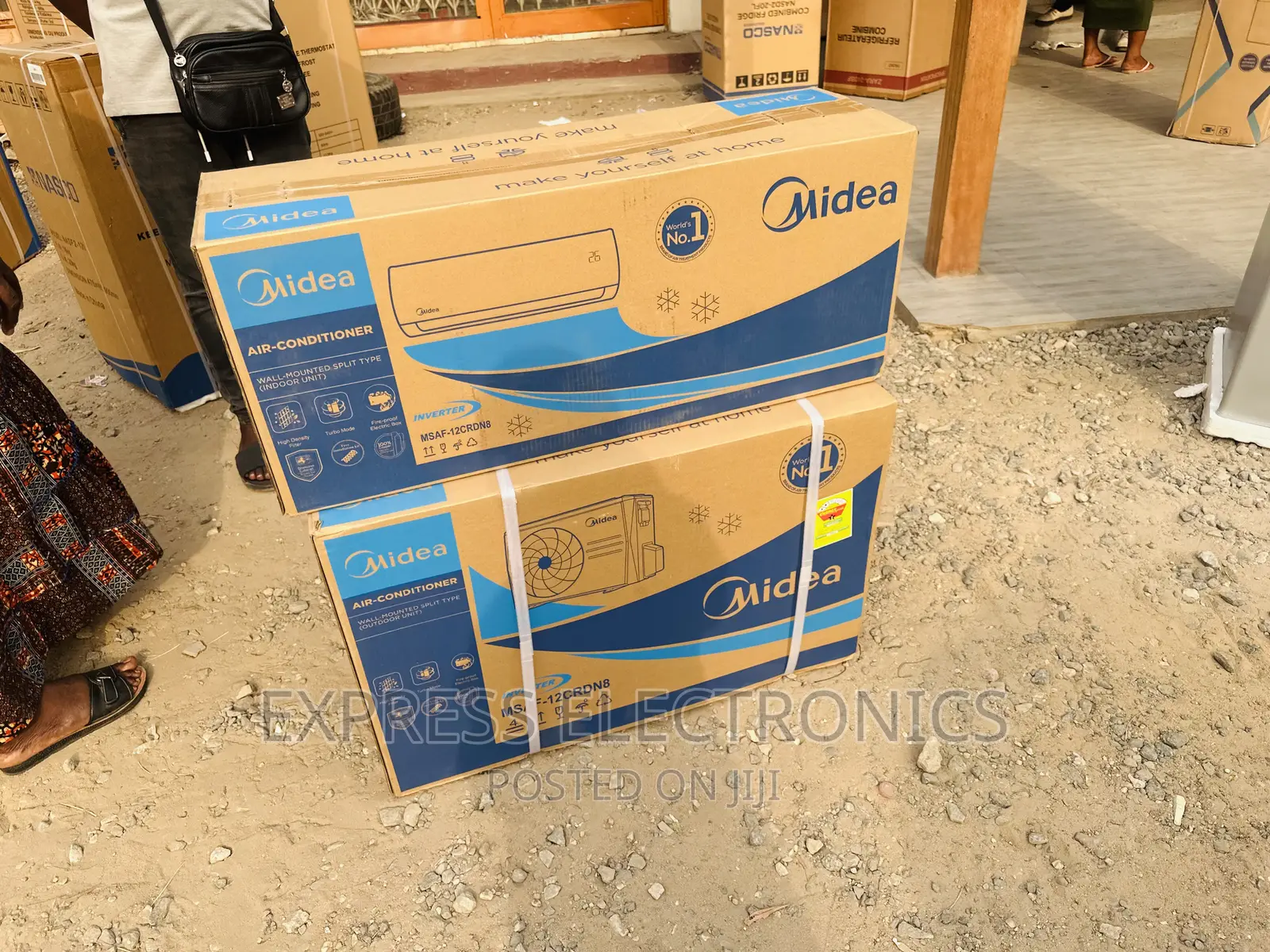 Midea Split R410 Gas 1.5hp AC Glossy Fresh Airflow