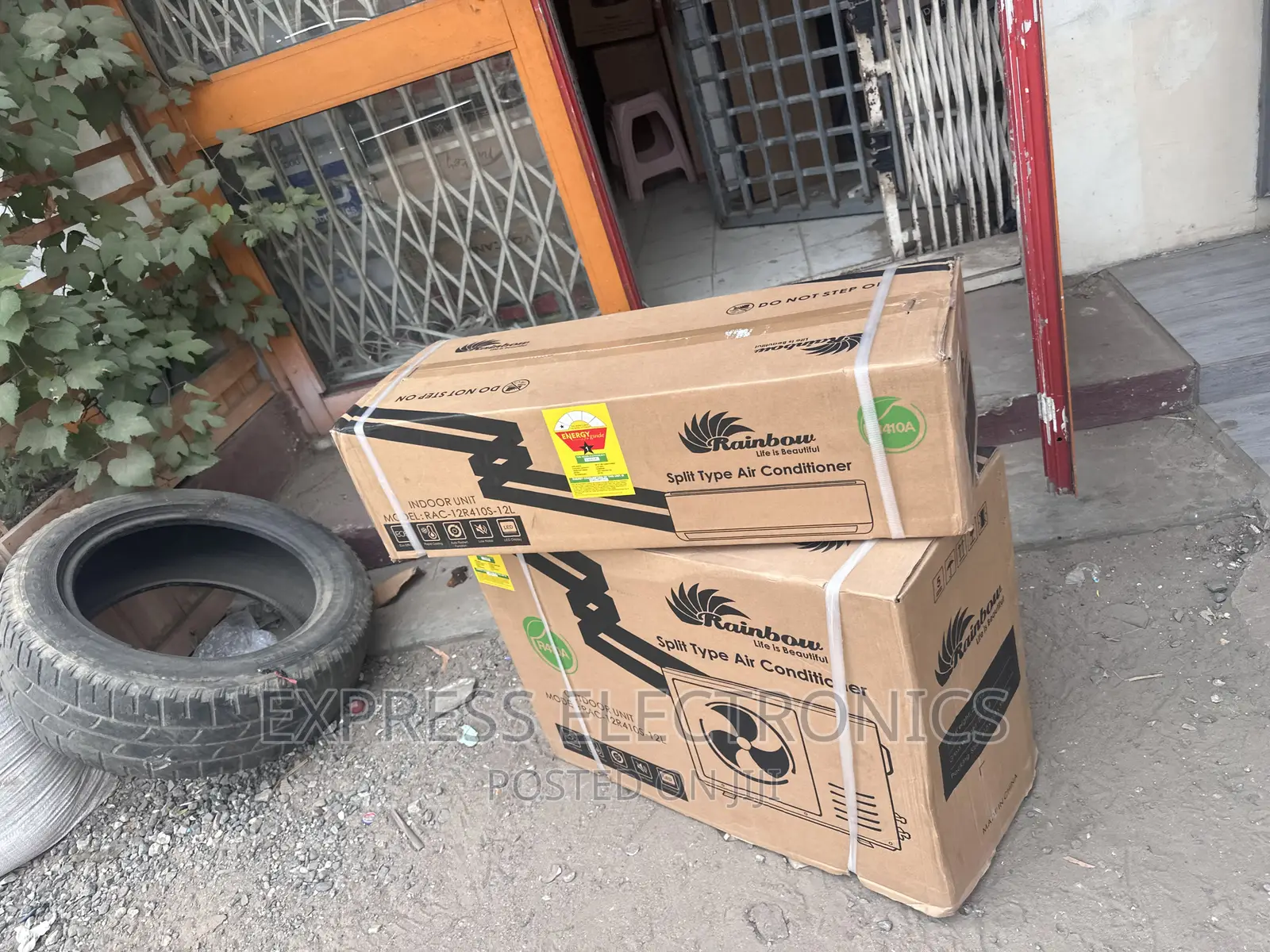 Rapid Cooling Sleek White Rainbow 1.5)Hp Split R410