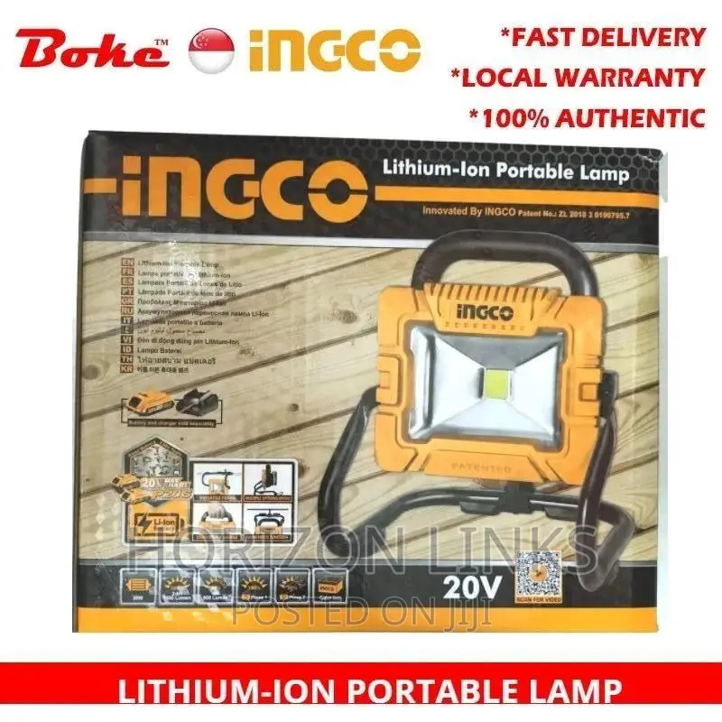 Lithium Ion Portable Lamp