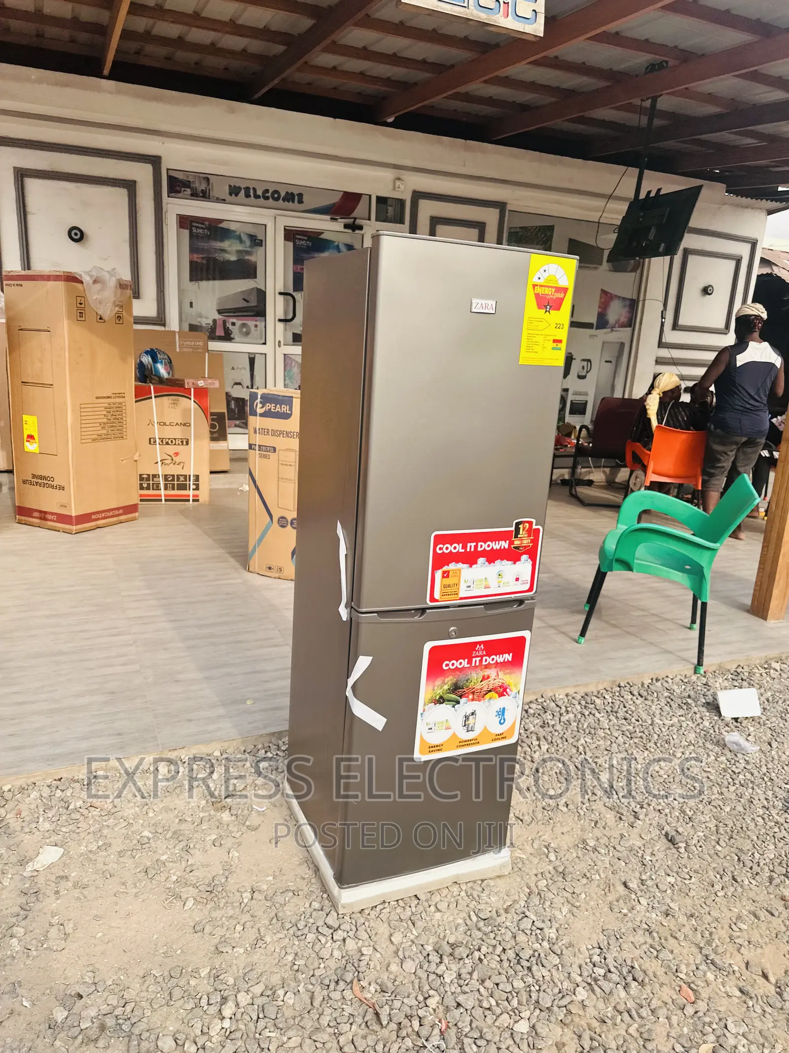 Buy From Our Store Zara 240BF Double Door Fridge