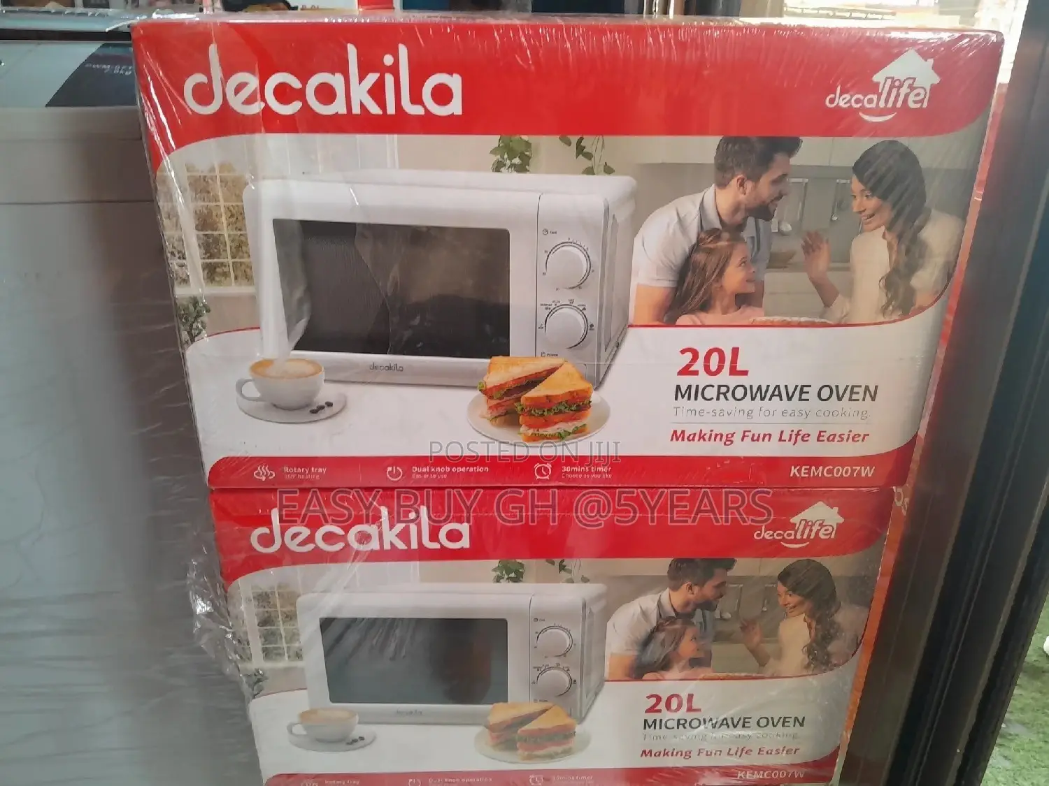 Quality and Affordable Brand New Decakila Microwave Oven