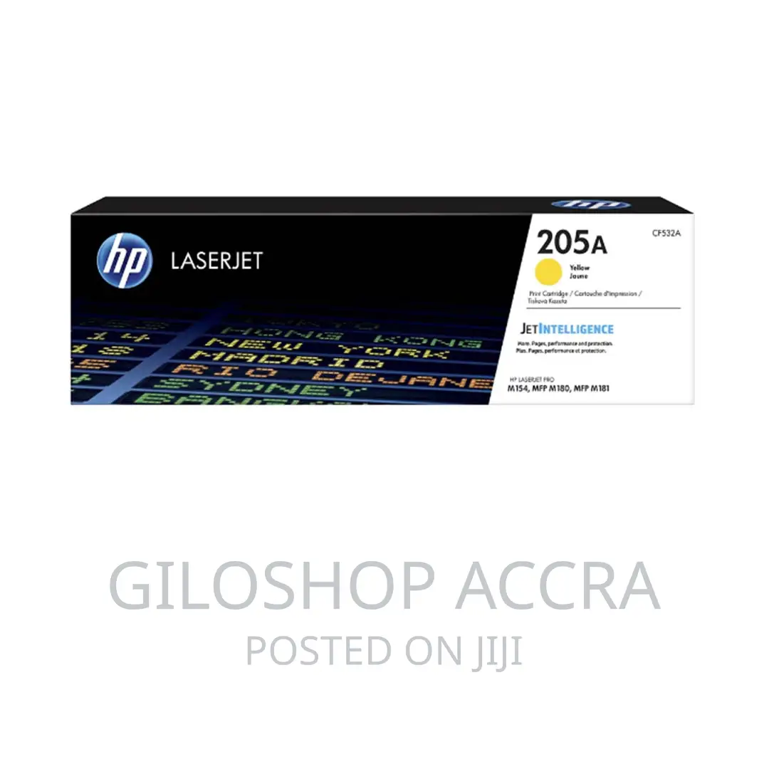 Hp 205a Laserjet Toner Cartridge Yellow