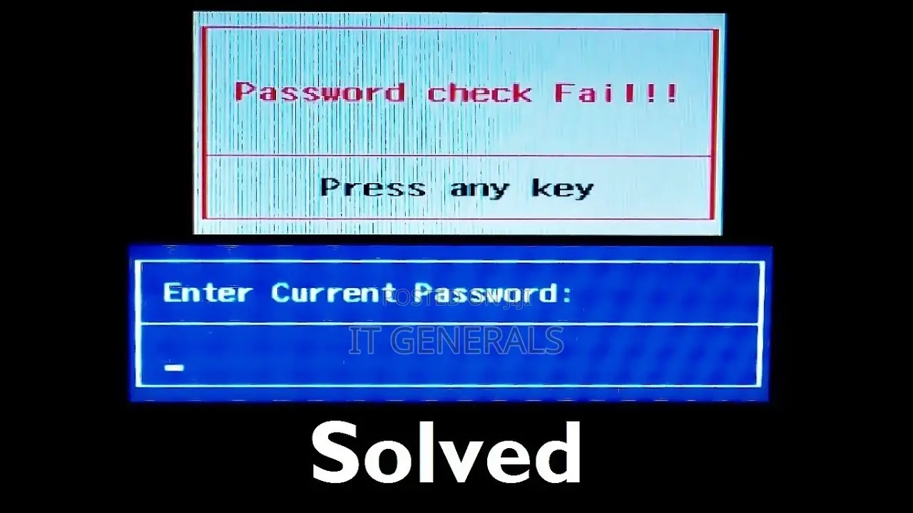 Laptop Bios Password Removal