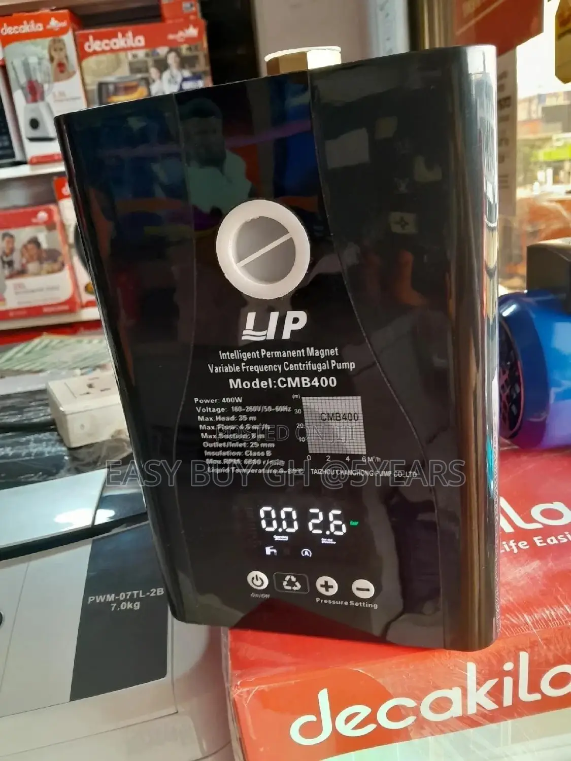 Water Pump 1.5hp Inverter Water Pump Smart Water Pump