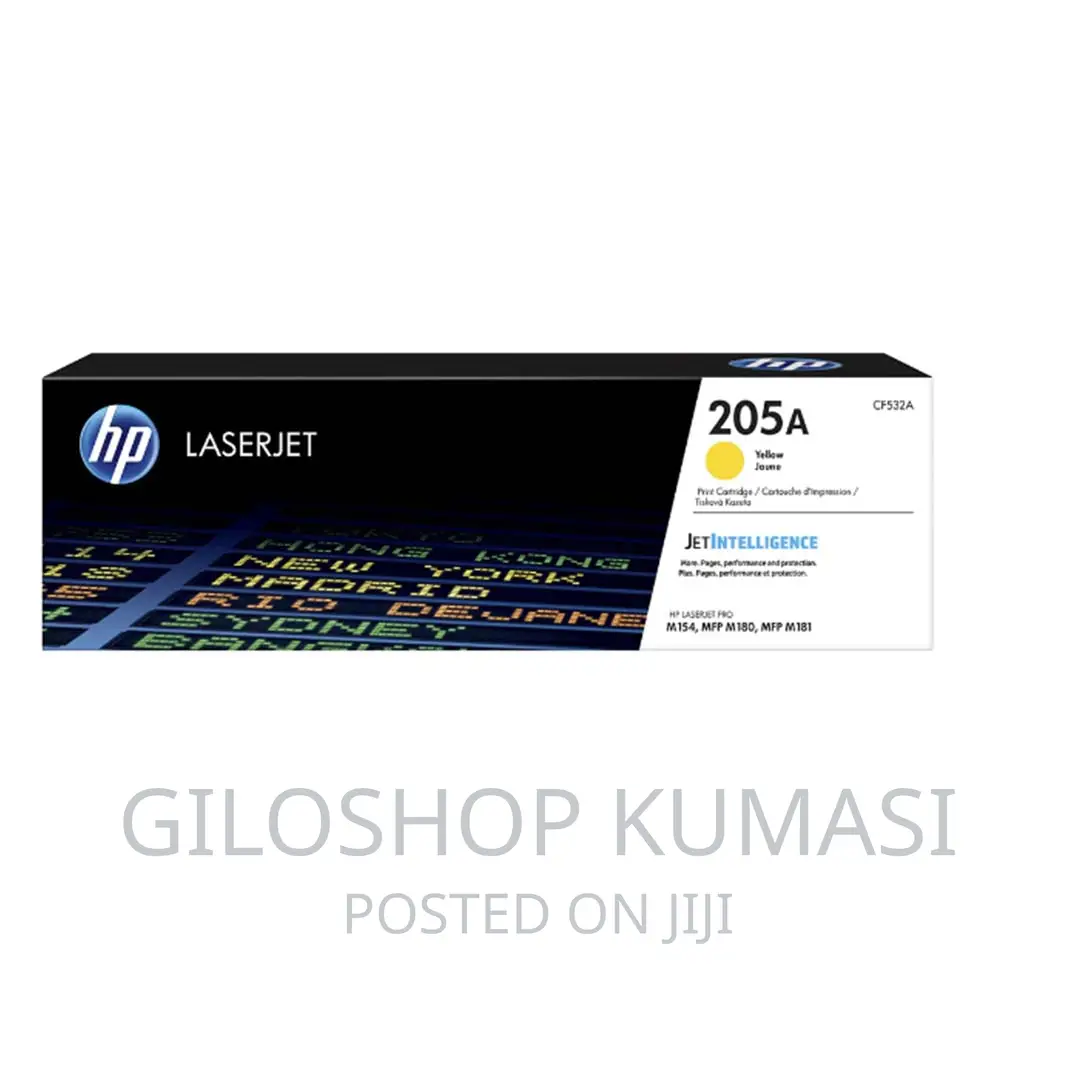 HP 205A Laserjet Toner Cartridge Yellow
