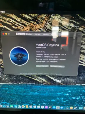 Laptop Apple MacBook Pro 2012 8GB Intel Core I7 HDD 500GB