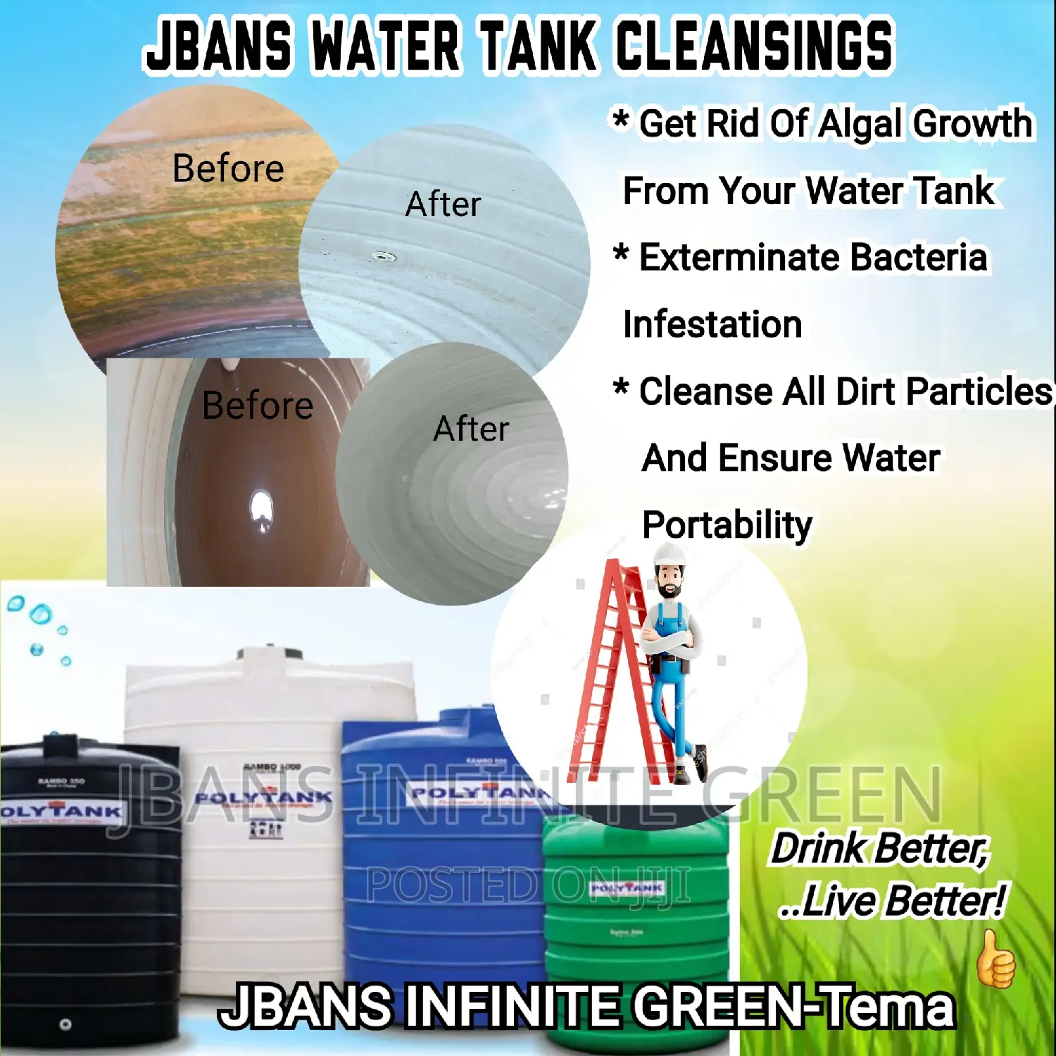 Water Tank Cleansing