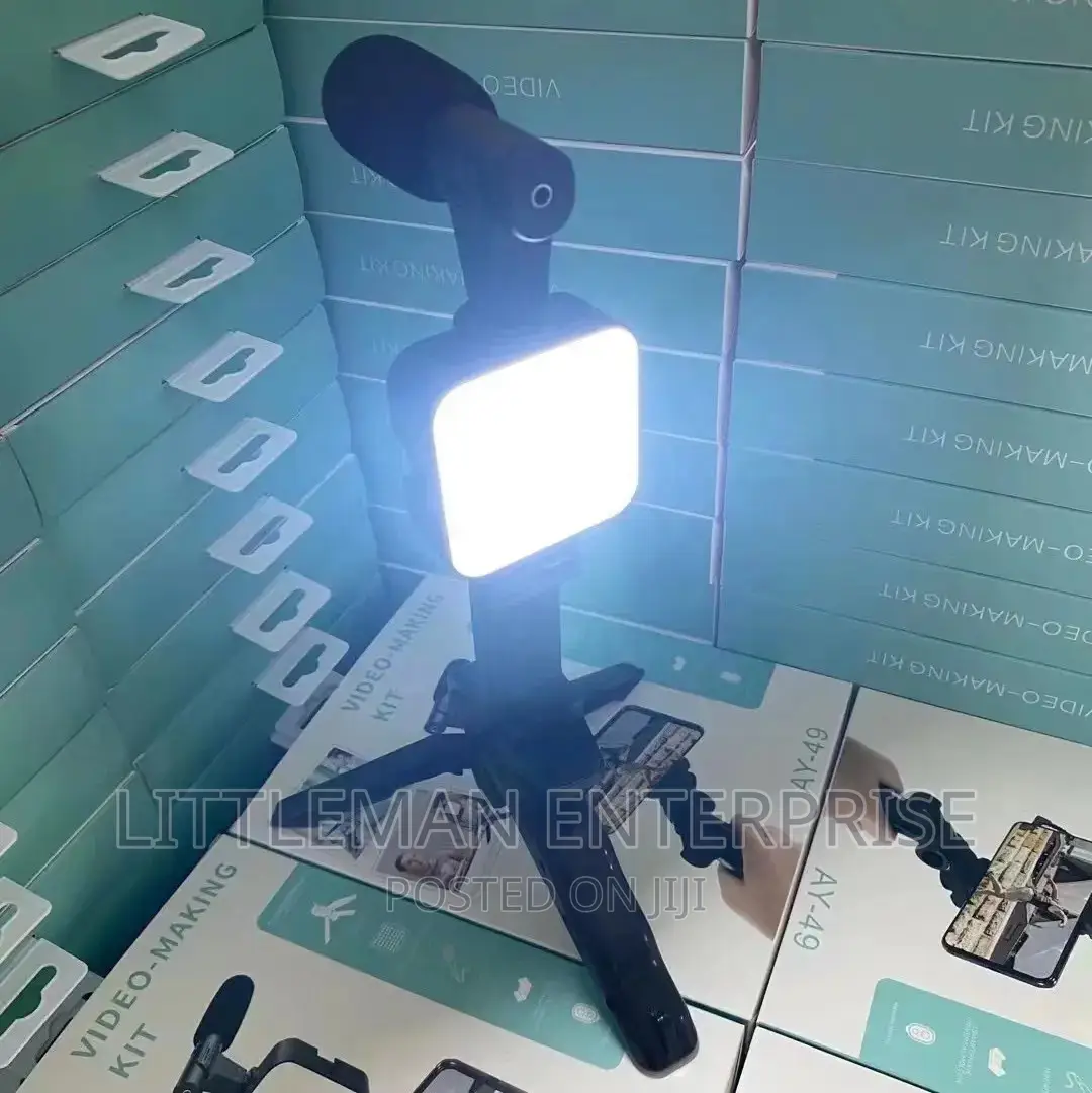 Microphone Light for Video Live Streaming Vloging Kit