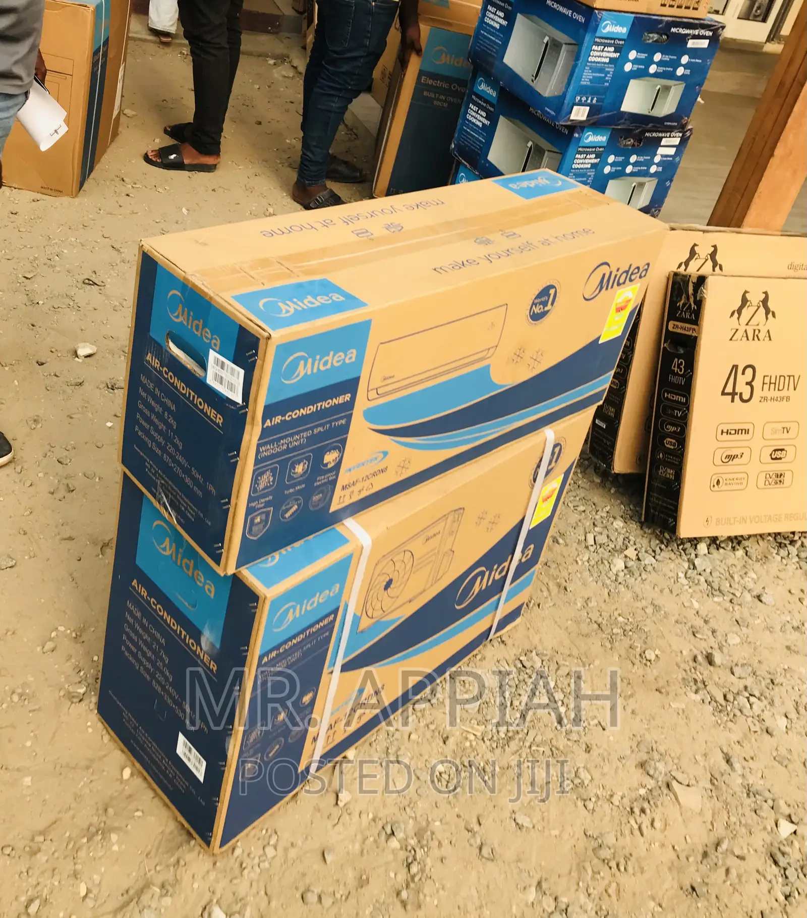 Shop Midea(R410) 1.5hp Split Type Air Conditioner,White