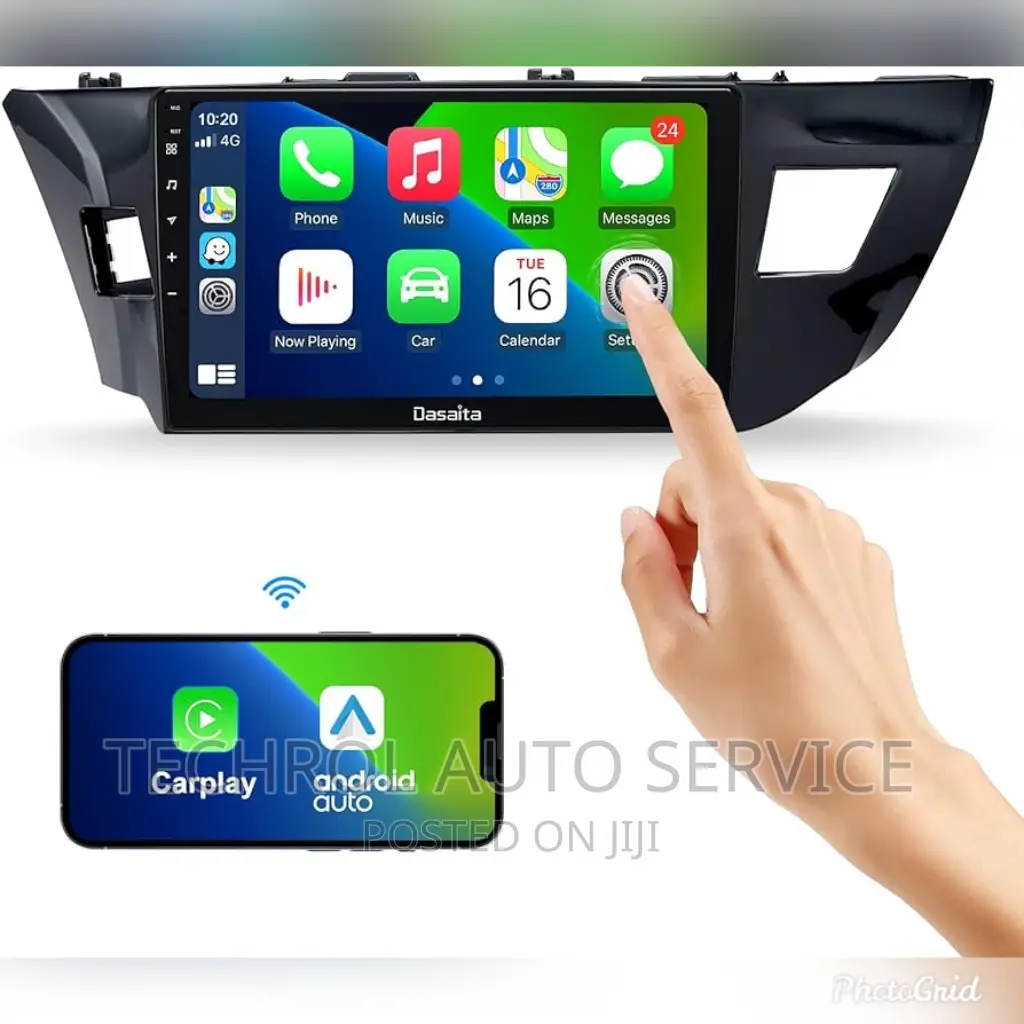 2014,15 Corolla Andriod Radio With Apple Carplay Sleek