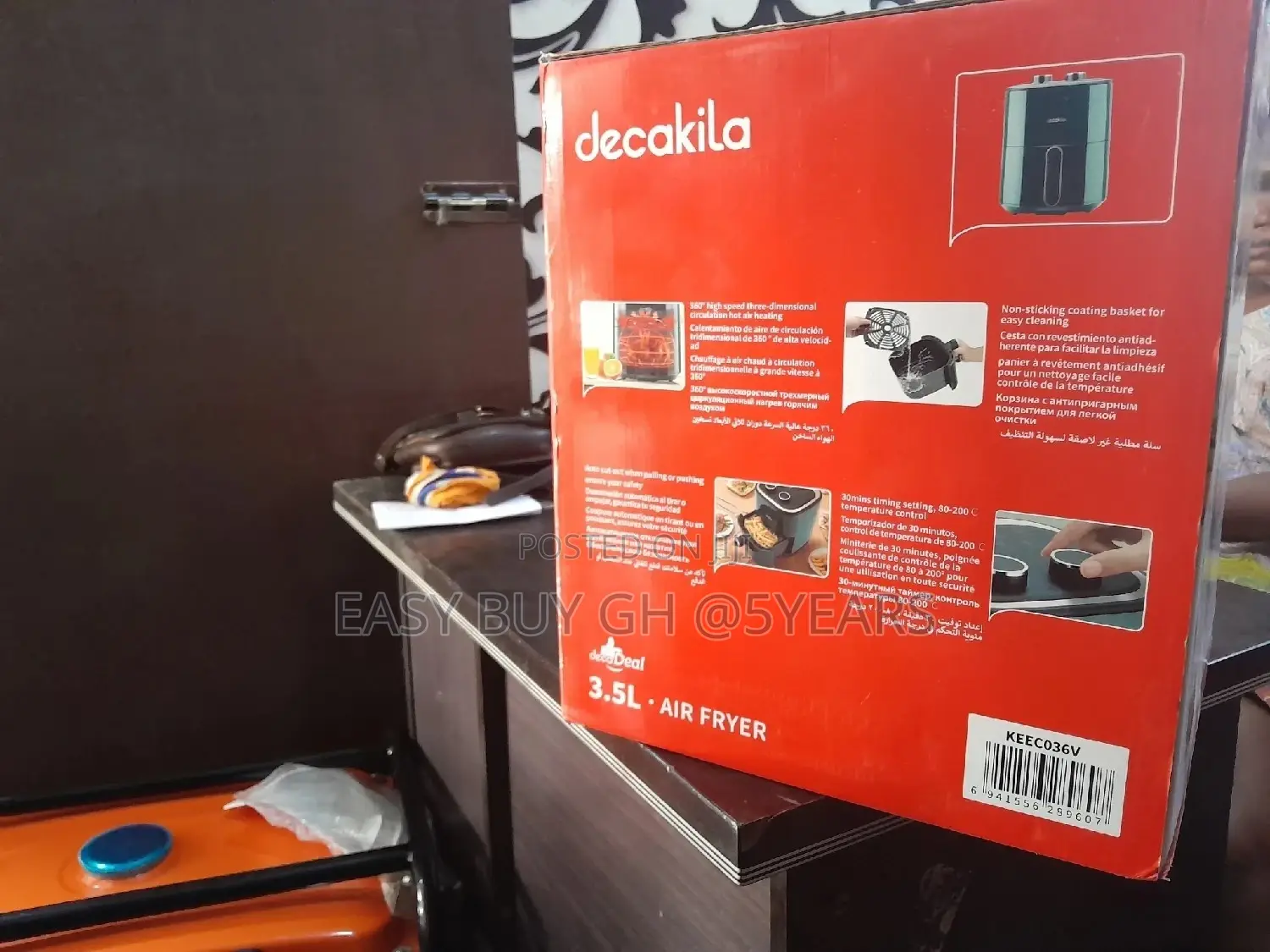 Decakila Air Fryer Brand New