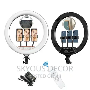 22incjes Soft Ring Light With Tripod Stand