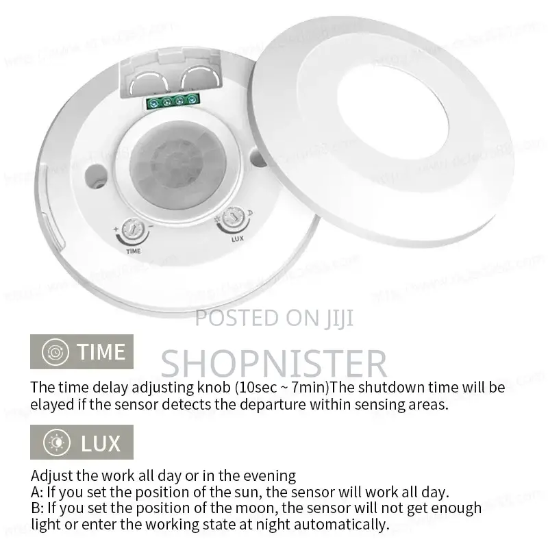 PIR Sensor Light Switch 220v Delay Adjustable Ambients