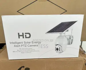 Solar PTZ Camera Universal 4G Sim 4MP (UBOX App)