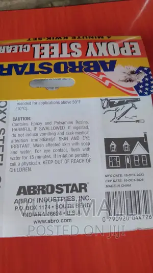Epoxy Steel Glue