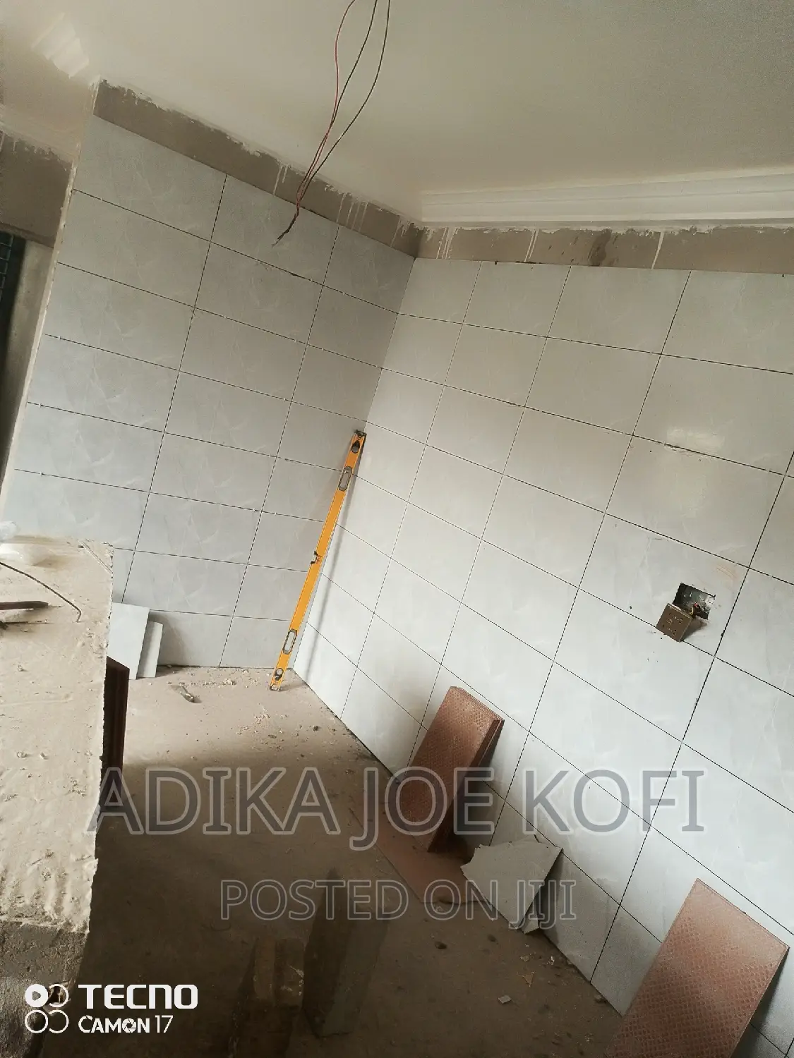 Kitchen Wall Tilling Professionally