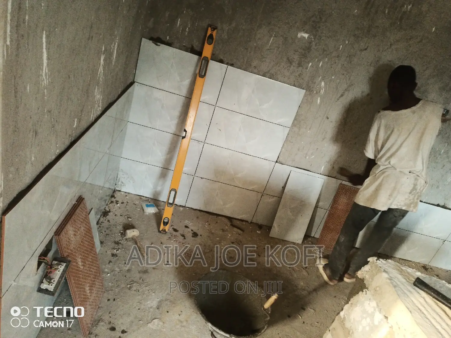Kitchen Wall Tilling Professionally