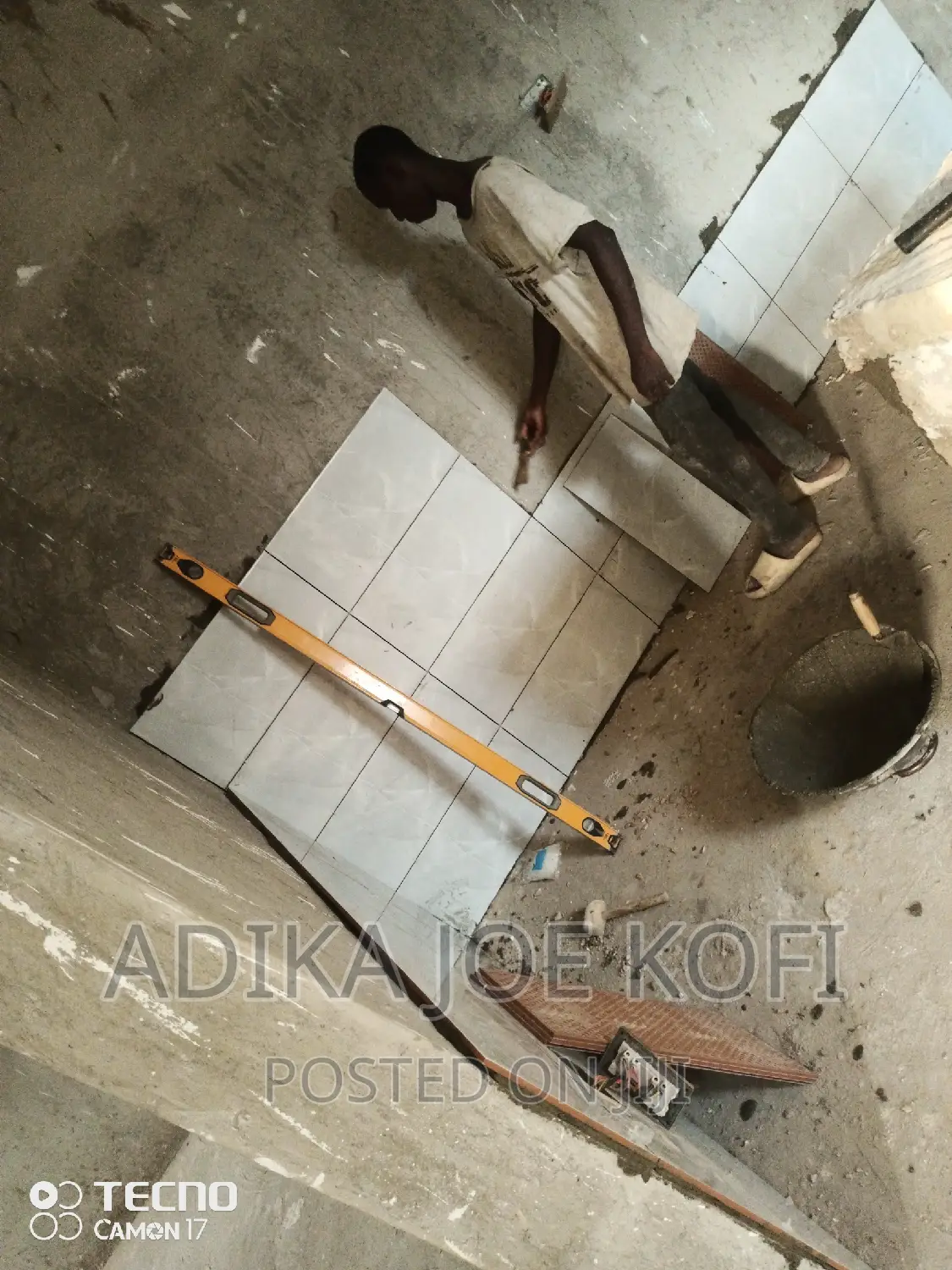 Kitchen Wall Tilling Professionally