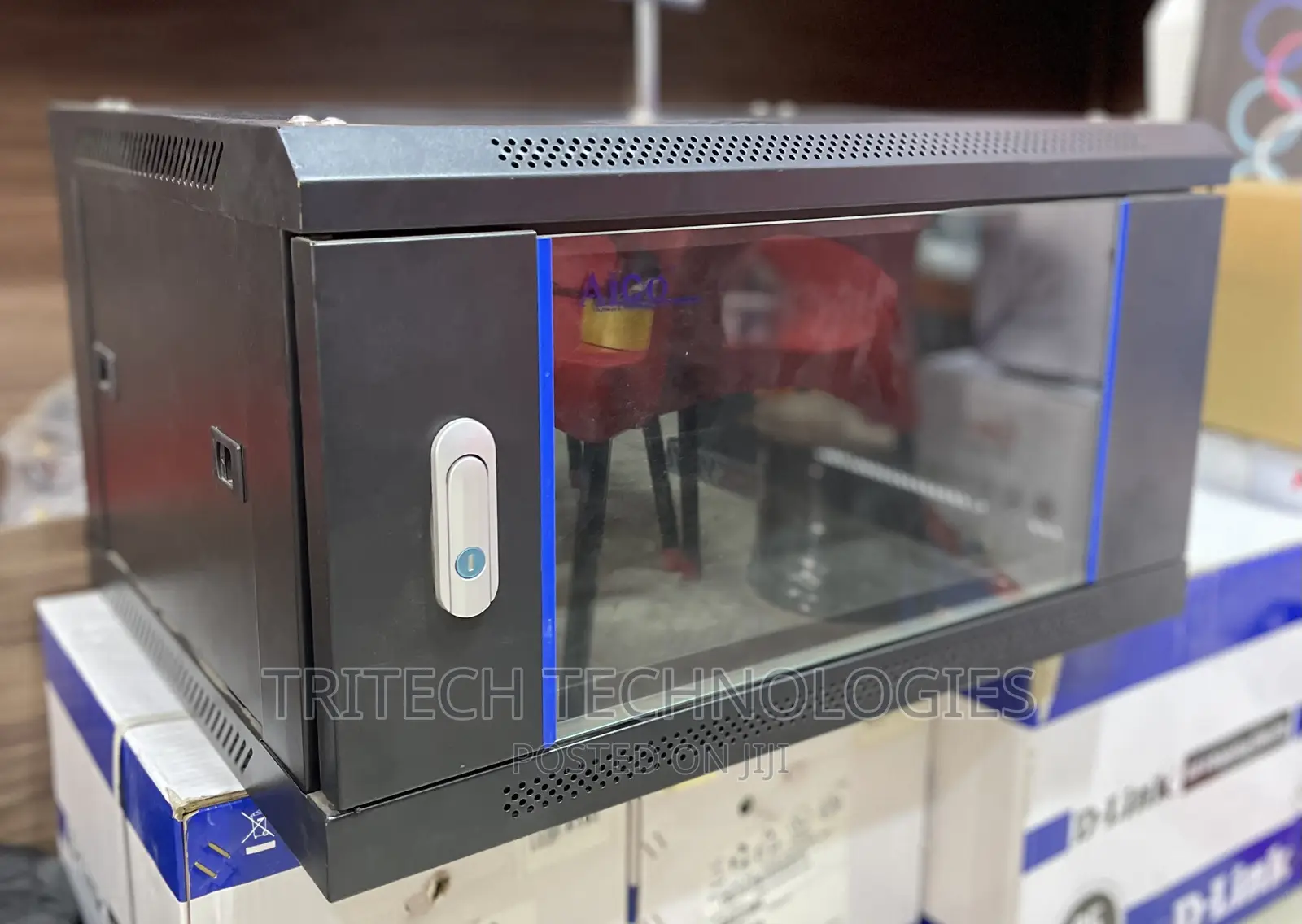 AICO 6U CABINET 600x450mm No Fan and Ext Board