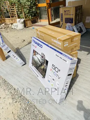 Long Lasting Nasco 50” Digital Satellite Electric Tv.