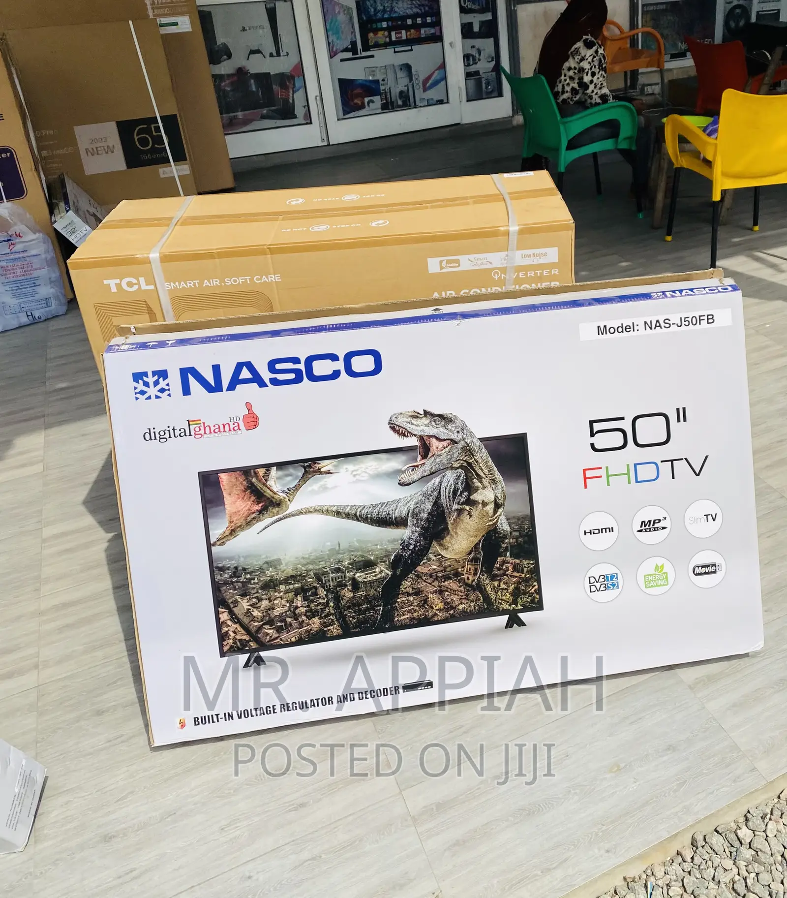 Buy Original Nasco 50” Digital Satellite Electric Tv.