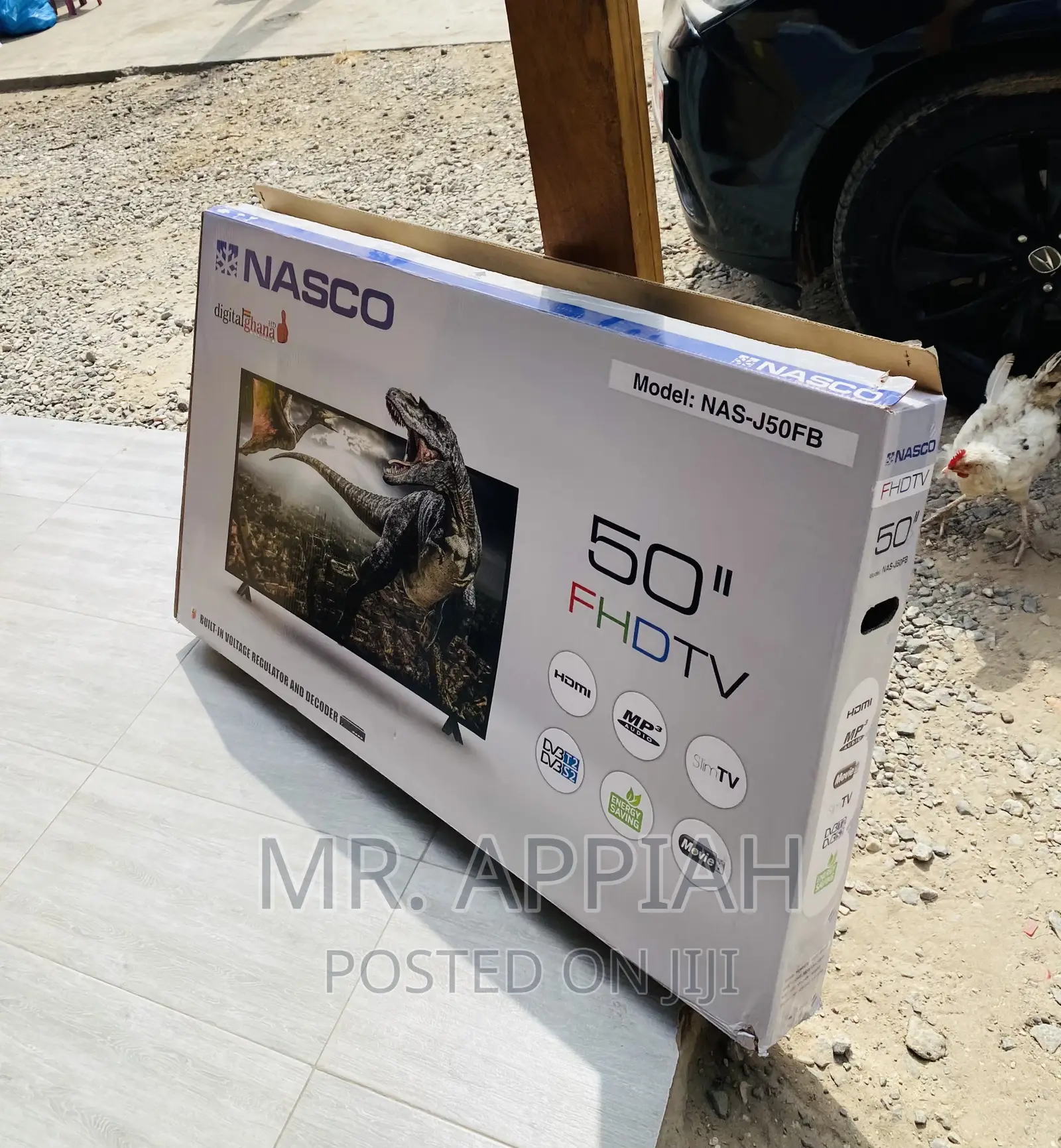 Buy Adorable Nasco 50” Full HD Satellite Led Tv,Black
