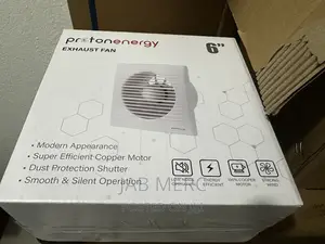 150mm Toilet/Bathroom Exhaust Ventilation Fans 6 Inches New