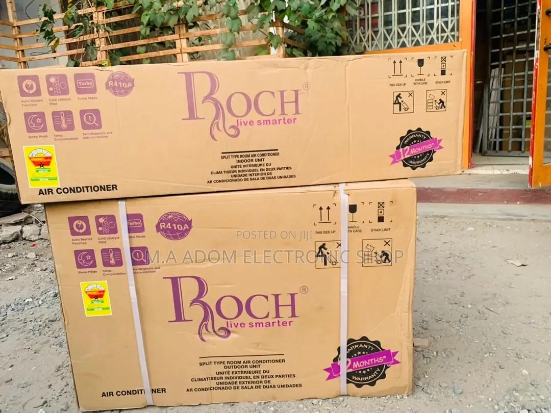 Durable and Affordable Roch 2.5hp Split Air Conditioner.