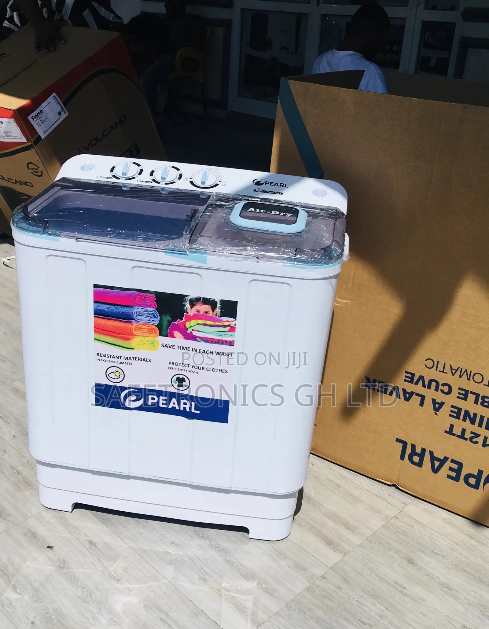 Pearl Lastest Washingmachine 7kg Semiautomatic Topload