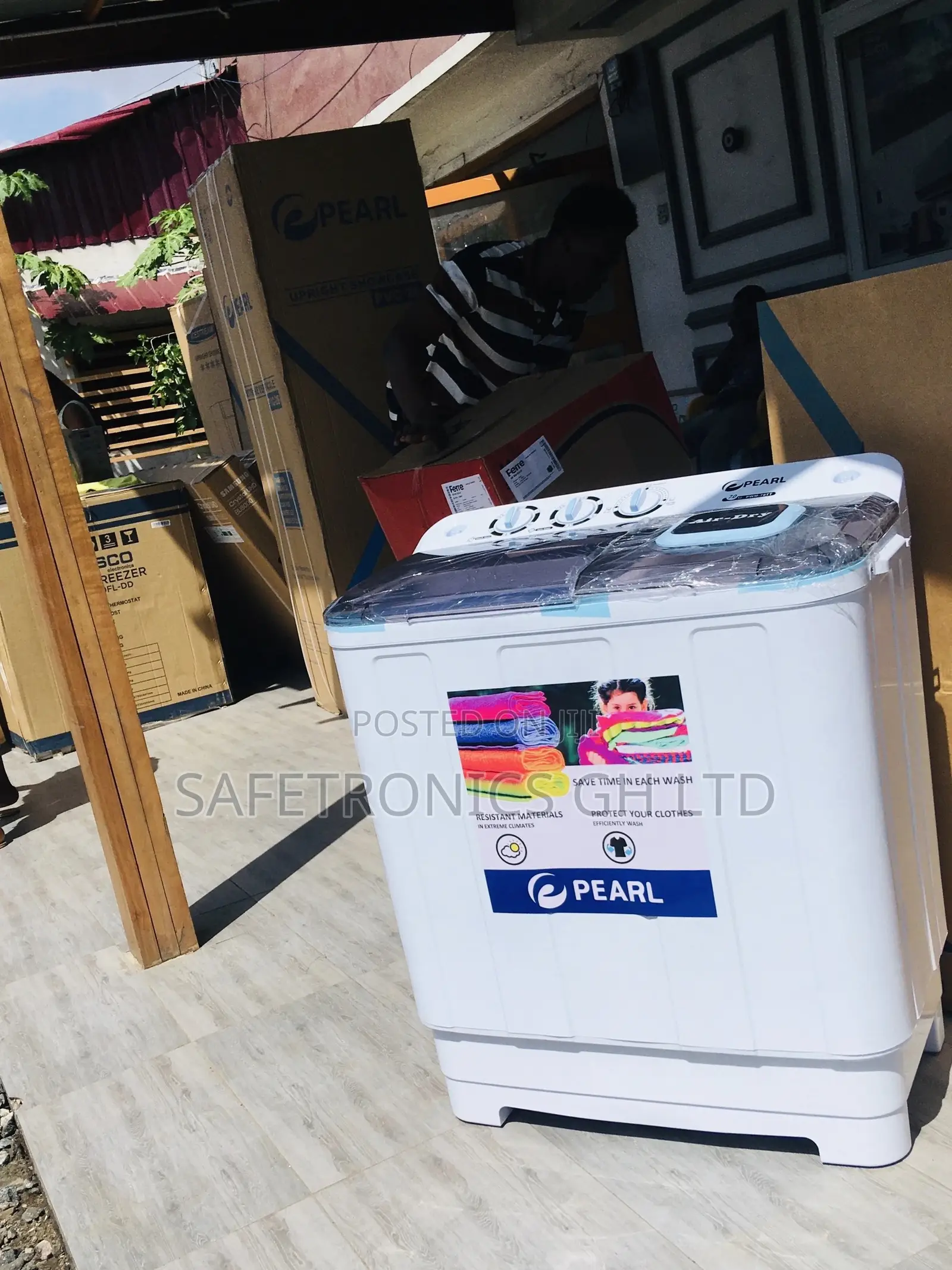 Semiautomatic Topload Washingmachine 7kg Pearl Essential