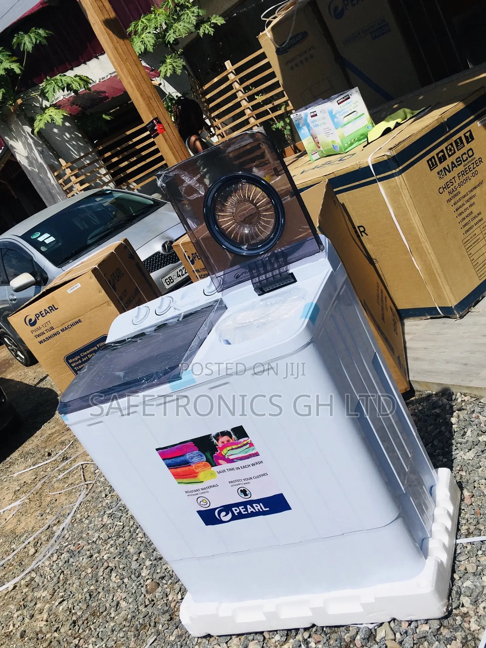 12kg  Topload Semiautomatic Pearl Electric Washingmachine
