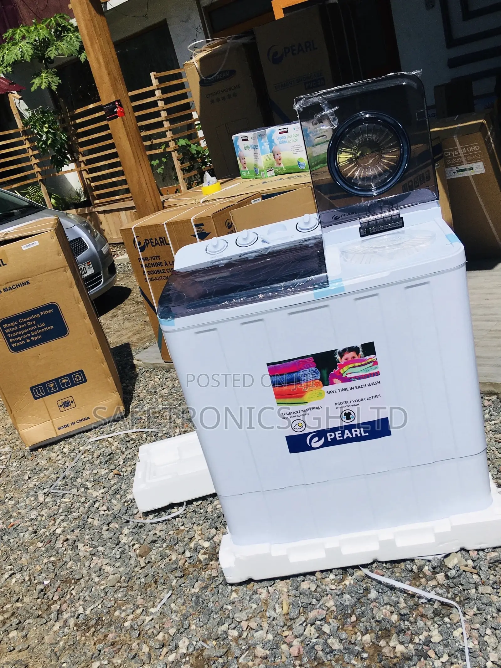  Semiautomatic Pearl 12kg Washingmachine Topload Lasting