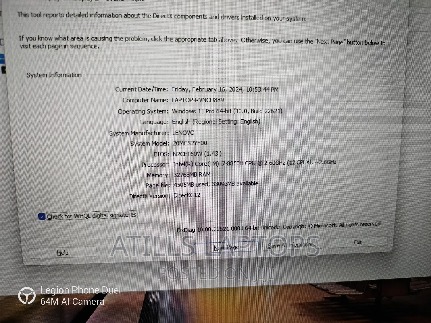Laptop Lenovo ThinkPad P71 32GB Intel Core I7 SSD 1T
