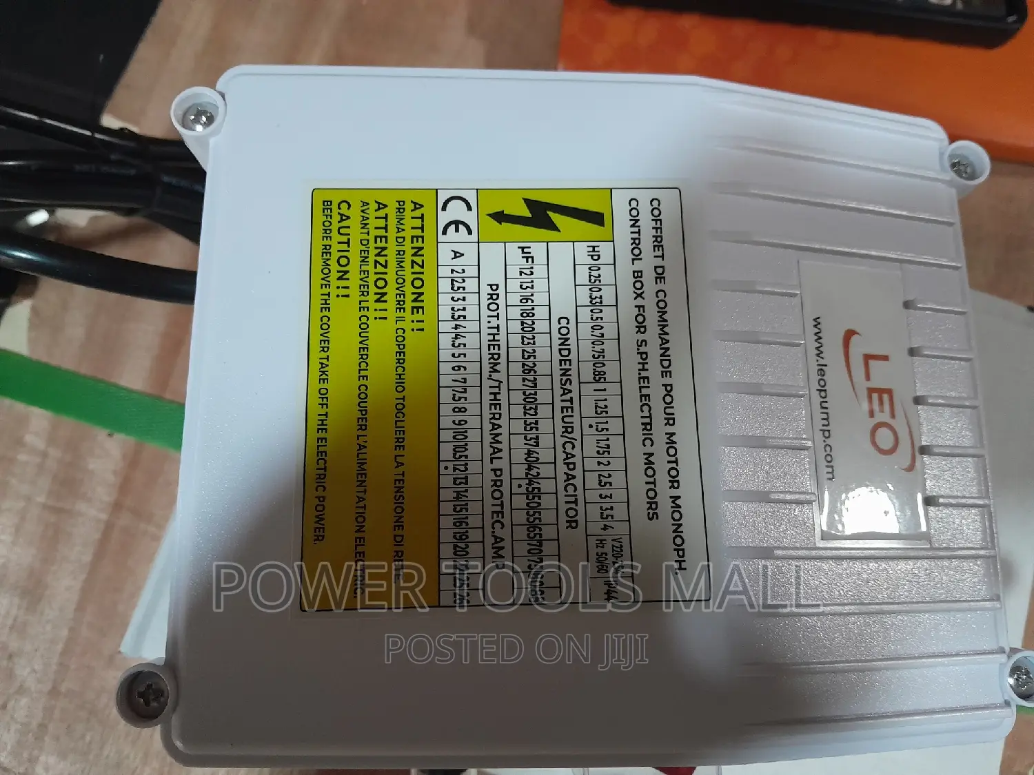 Leo Control Box 1.5hp