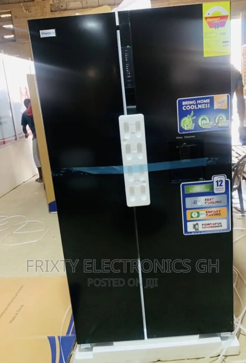 Superb Nasco 502L Double Door Side by Side Fridge Nassb264s in Accra