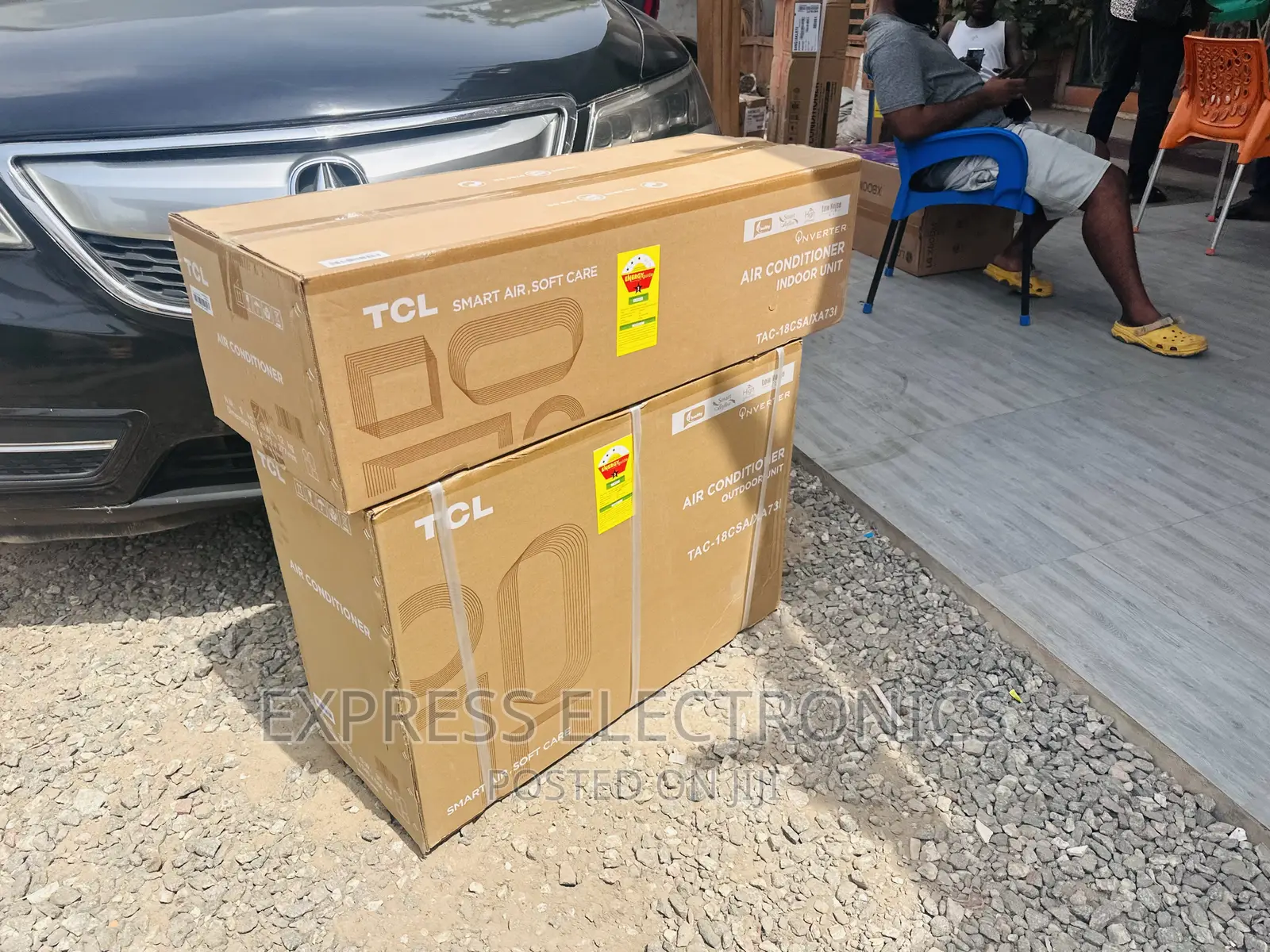 Anti Rust Cabinet Split Inverter TCL 2hp Air Conditioner