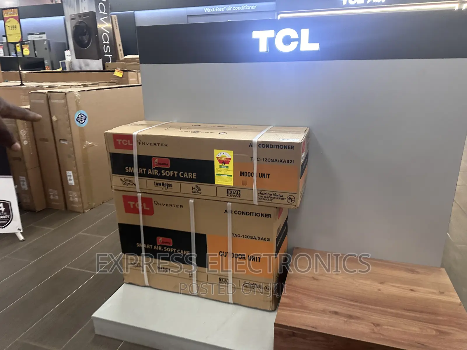 TEXT Us for Your TCL 1.5hp AC R410 Gas White.