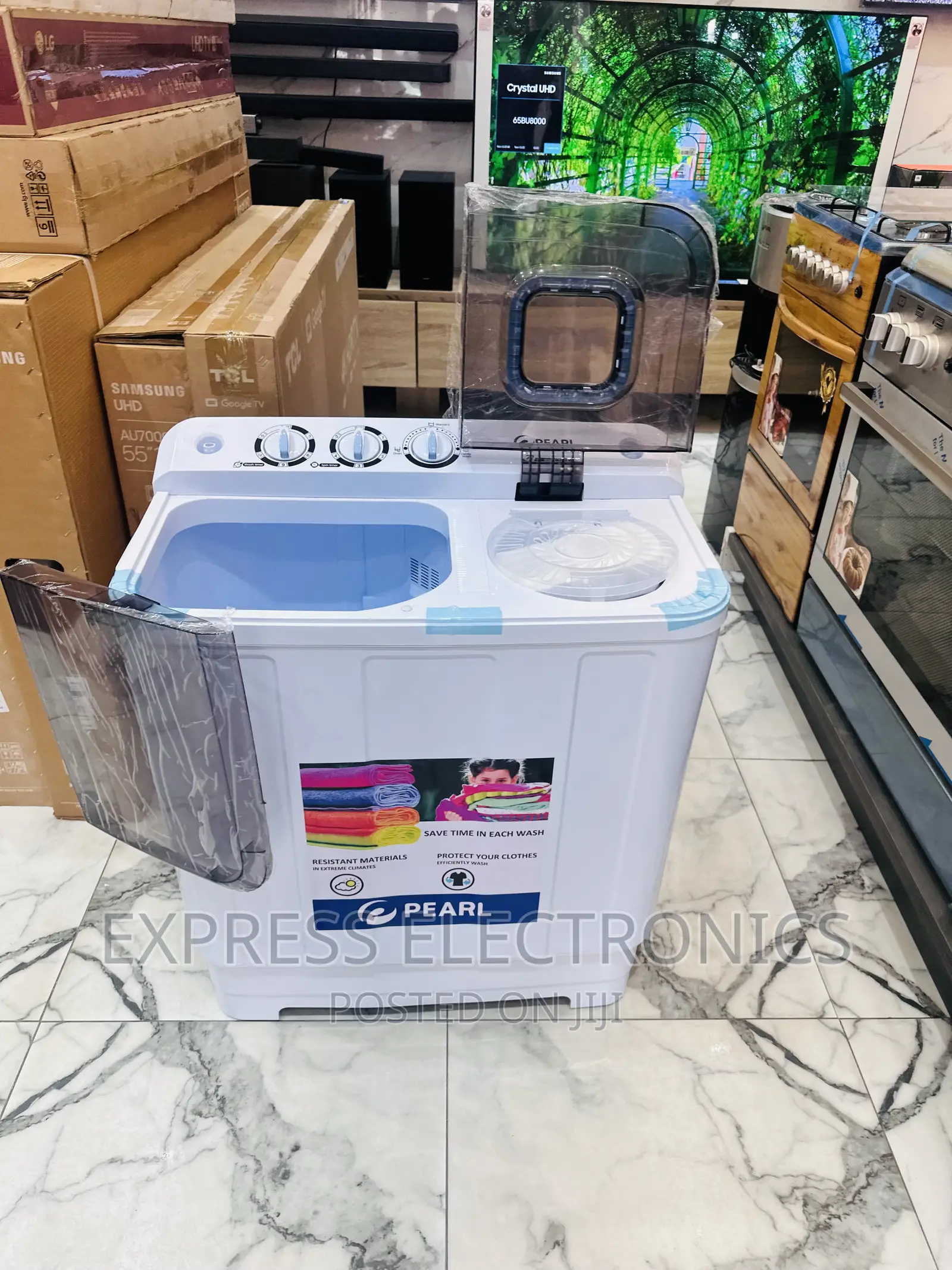Anti Rust Cabinet Washing Machine Pearl 7kg Topload