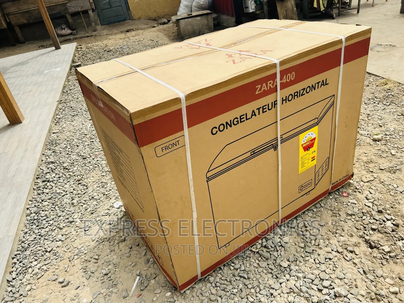 Economic System Chest Single Door Zara-400 345L Freezer