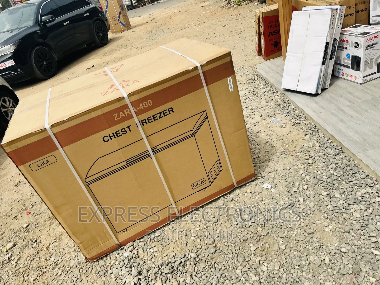 Compressor Sleek Chest Freezer Singledoor 345L