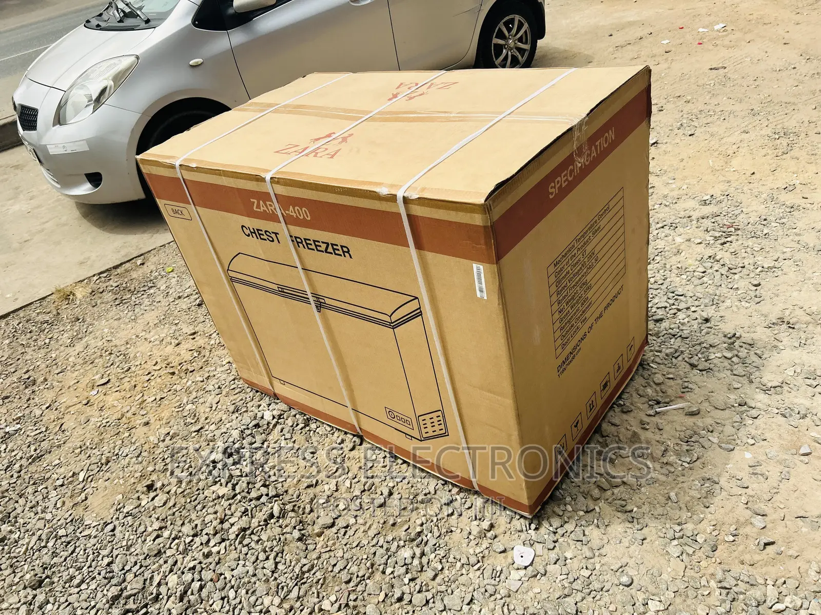 Flash Cooking Chest Freezer Single Door 345L Zara-400
