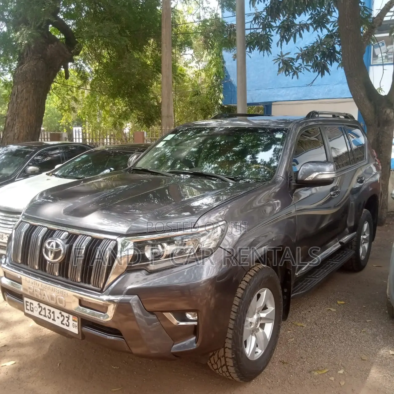 Car for Rent - Prado for Rental in Ghana