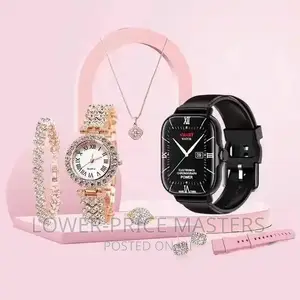 Original A58 Plus Smartwatch With Jewelleries