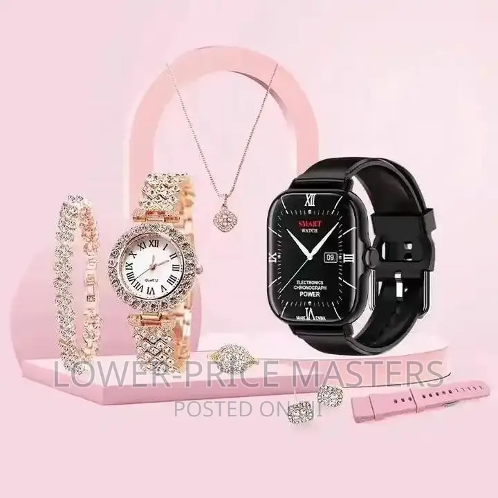 Original A58 Plus Smartwatch With Jewelleries