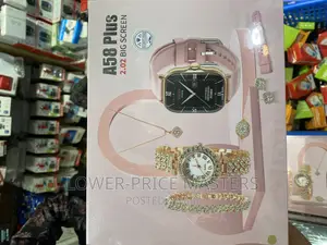 Original A58 Plus Smartwatch With Jewelleries