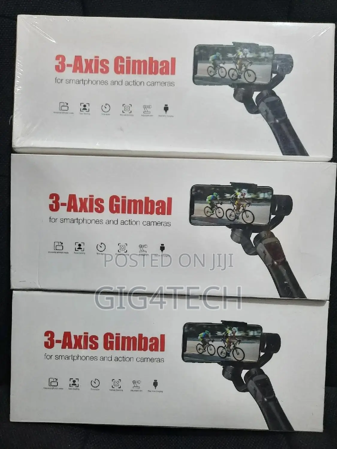 3 Axis Handheld Gimbal for Smartphones and Action Cams