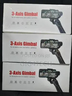 3 Axis Handheld Gimbal for Smartphones and Action Cams