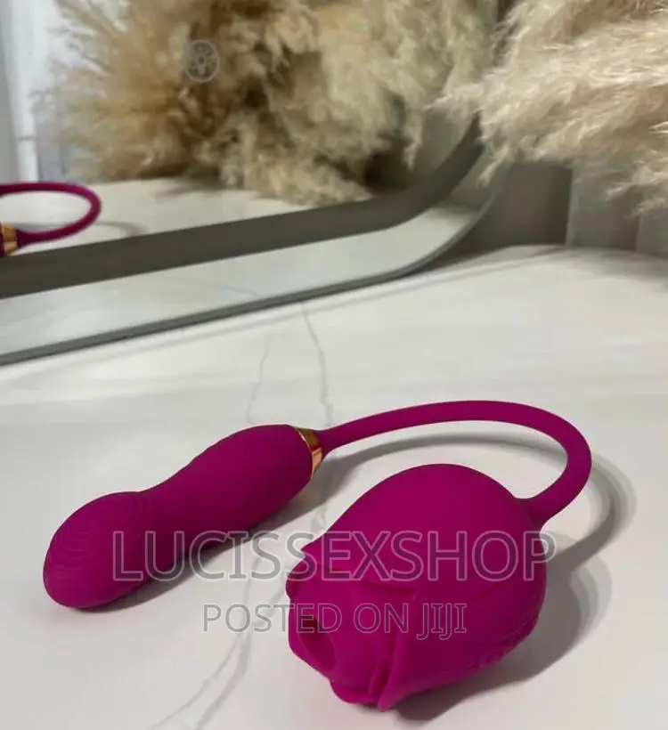 2 in 1 Rose Sucker Vibrator