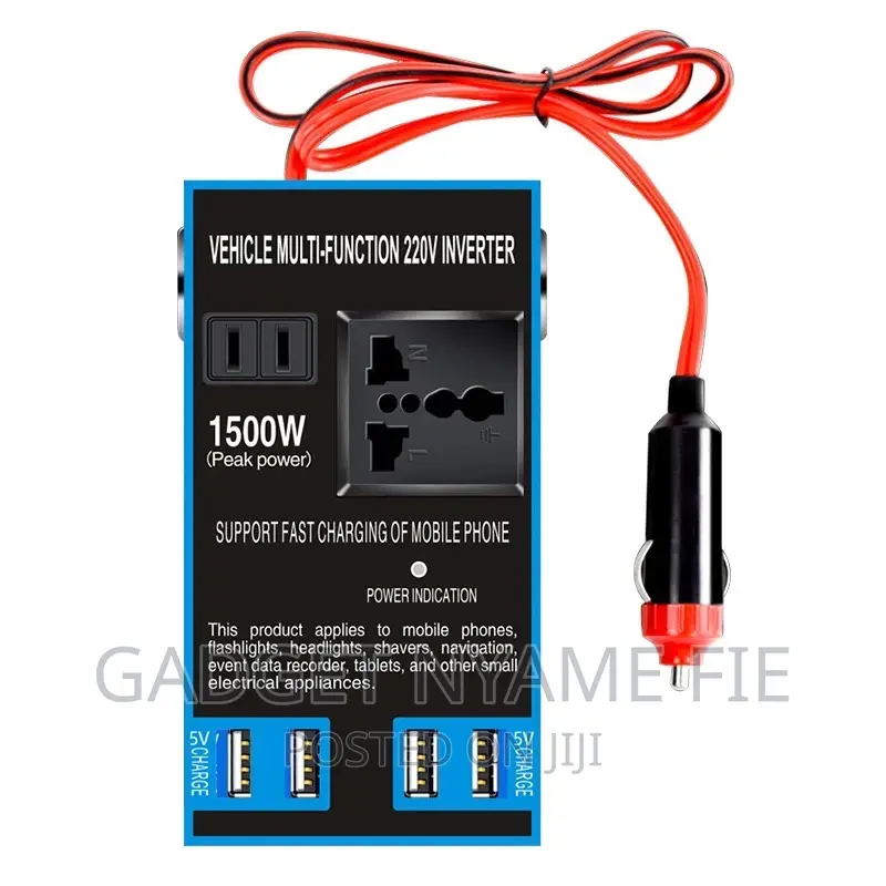 Vehicle Multi-Functional 220 Volts Inverter